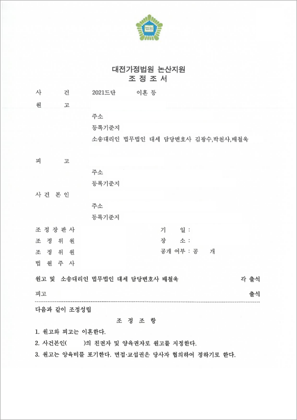 배우자의 폭력에서 벗어난 이혼