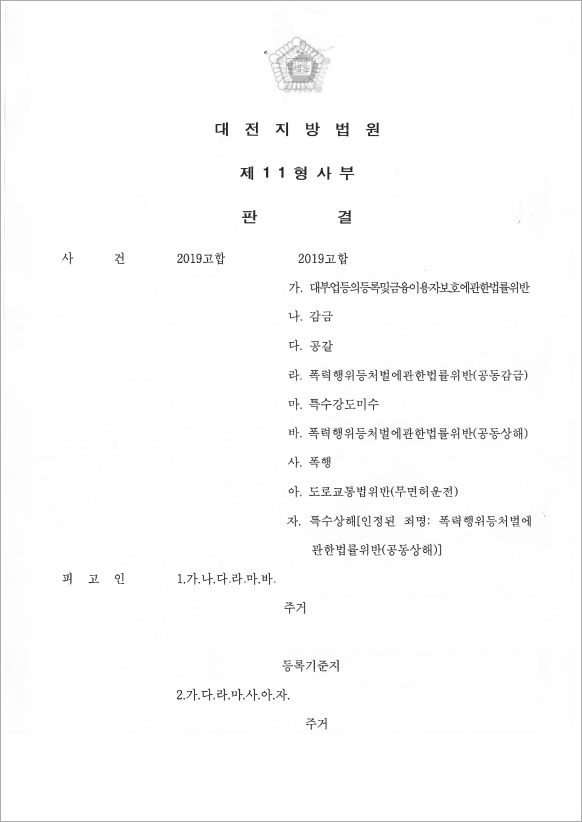 집행유예 기간 중 저지른 범죄
