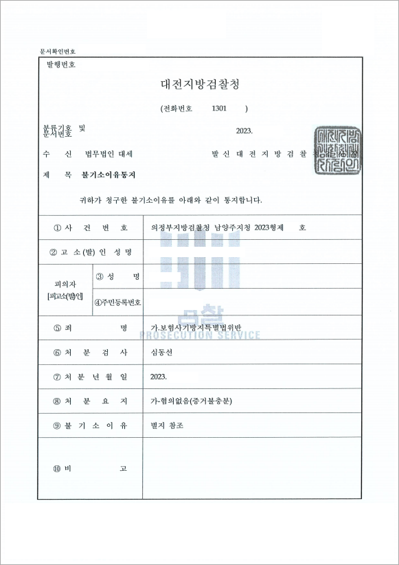 한의사 보험사기 무혐의 판결