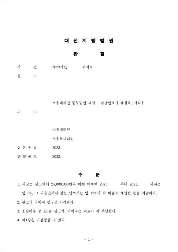 증거가 부족한 외도사실 입증